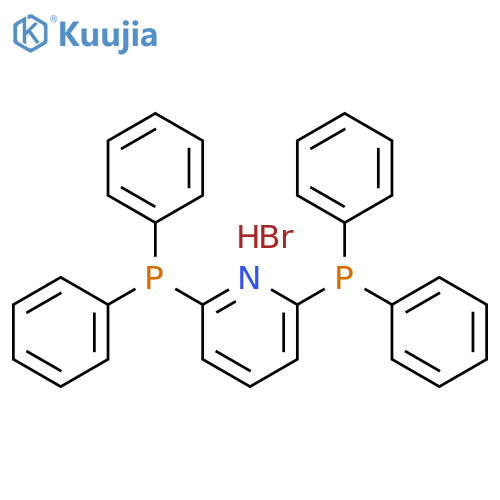 2,6-Bis(diphenylphosphino)pyridine hydrobromide structure