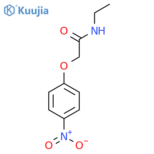 Acetamide, N-ethyl-2-(4-nitrophenoxy)- structure