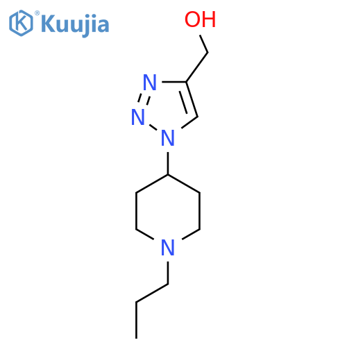 (1-(1-Propylpiperidin-4-yl)-1H-1,2,3-triazol-4-yl)methanol structure