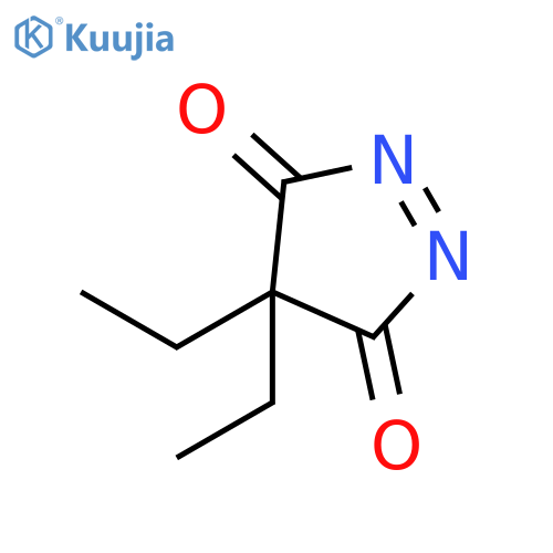 3H-Pyrazole-3,5(4H)-dione, 4,4-diethyl- structure