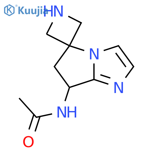 Acetamide, N-(6',7'-dihydrospiro[azetidine-3,5'-[5H]pyrrolo[1,2-a]imidazol]-7'-yl)- structure