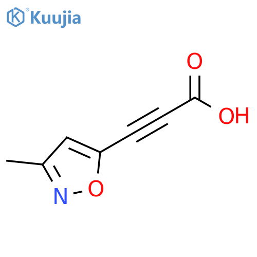 2-Propynoic acid, 3-(3-methyl-5-isoxazolyl)- structure