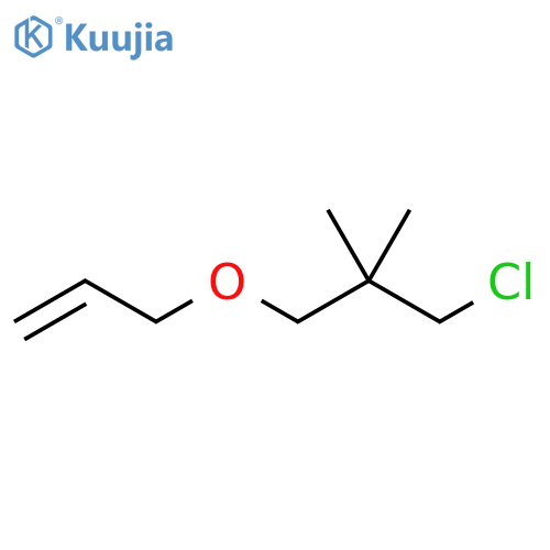 1-Propene, 3-(3-chloro-2,2-dimethylpropoxy)- structure
