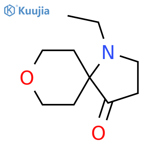 8-Oxa-1-azaspiro[4.5]decan-4-one, 1-ethyl- structure