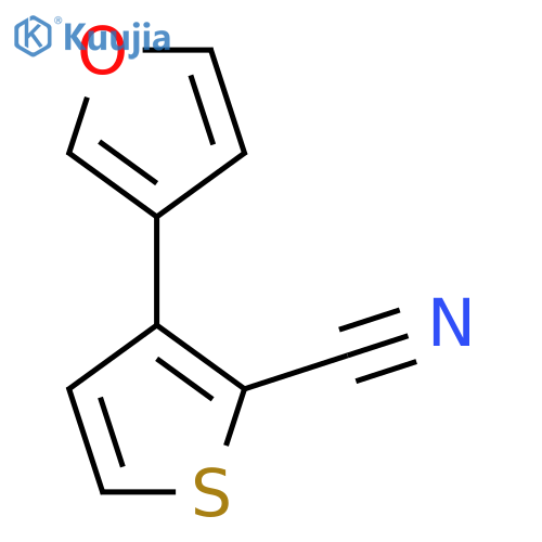 3-(Furan-3-yl)thiophene-2-carbonitrile structure