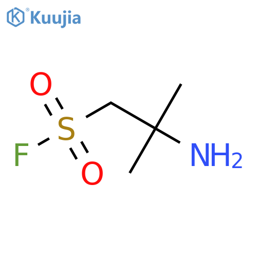 2-amino-2-methylpropane-1-sulfonyl fluoride structure