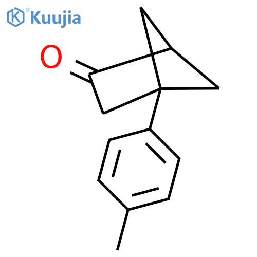 4-(4-methylphenyl)bicyclo2.1.1hexan-2-one structure