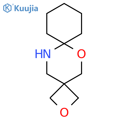 2,6-dioxa-13-azadispiro3.2.5^{7}.2^{4}tetradecane structure