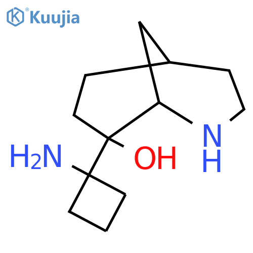 8-(1-aminocyclobutyl)-2-azabicyclo3.3.1nonan-8-ol structure