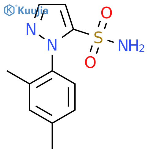 1-(2,4-dimethylphenyl)-1H-pyrazole-5-sulfonamide structure