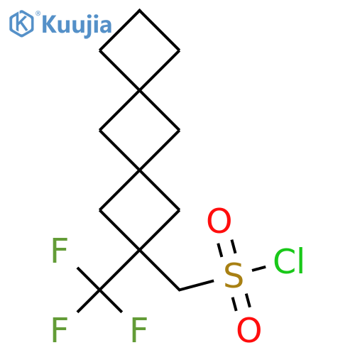 2-(trifluoromethyl)dispiro3.1.3^{6}.1^{4}decan-2-ylmethanesulfonyl chloride structure