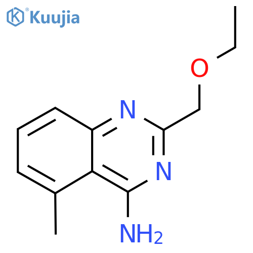 2-(ethoxymethyl)-5-methylquinazolin-4-amine structure