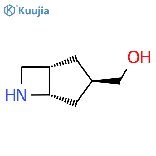 rac-(1R,3S,5R)-6-azabicyclo3.2.0heptan-3-ylmethanol structure