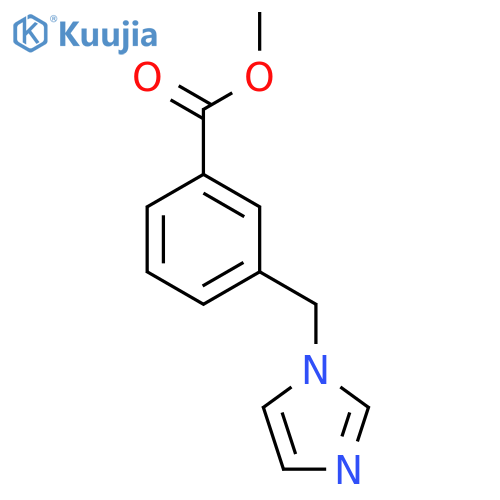3-(1H-imidazol-1-ylmethyl)-Benzoic acid methyl ester structure