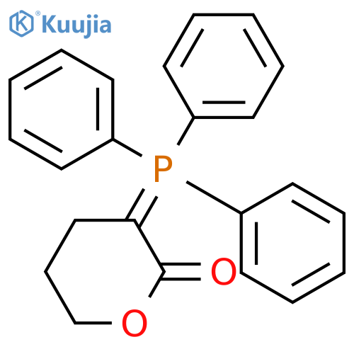 3-(Triphenylphosphoranylidene)tetrahydropyran-2-one structure