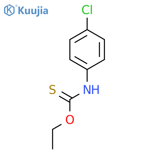 Carbamothioic acid, (4-chlorophenyl)-, O-ethyl ester structure