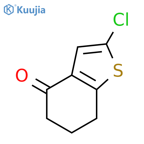 2-chloro-4,5,6,7-tetrahydro-1-benzothiophen-4-one structure
