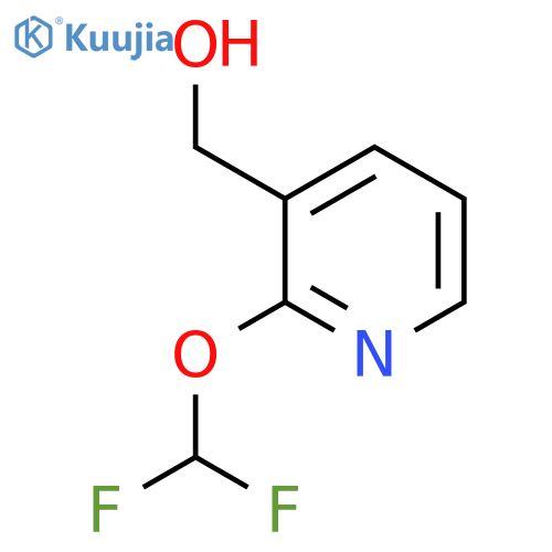 (2-(Difluoromethoxy)pyridin-3-yl)methanol structure