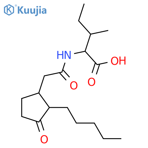 N-Jasmonoyl amino acids; N-Jasmonoylisoleucine, 7-Epimer, 9,10-dihydro structure