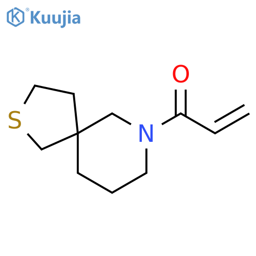 1-(2-Thia-9-azaspiro[4.5]decan-9-yl)prop-2-en-1-one structure
