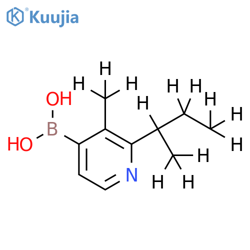 [2-(sec-Butyl)-3-methyl-d12]-pyridine-4-boronic acid structure