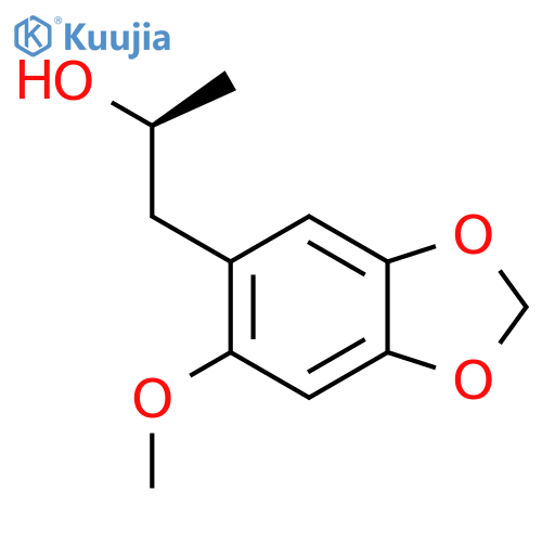 (2S)-1-(6-methoxy-1,3-dioxaindan-5-yl)propan-2-ol structure