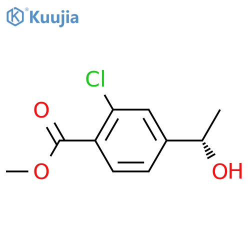 methyl 2-chloro-4-(1S)-1-hydroxyethylbenzoate structure