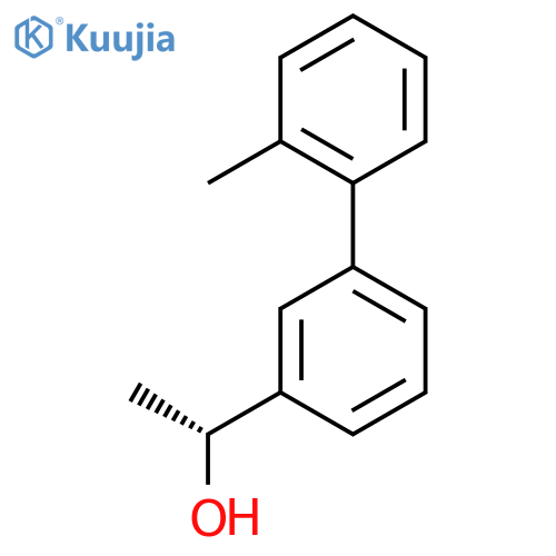 (1R)-1-3-(2-methylphenyl)phenylethan-1-ol structure