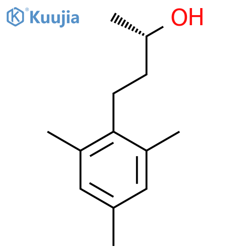 (2S)-4-(2,4,6-trimethylphenyl)butan-2-ol structure