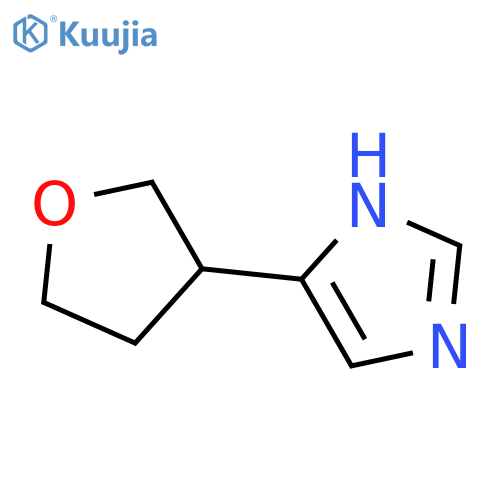 4-(oxolan-3-yl)-1H-imidazole structure