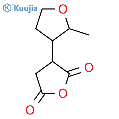 3-(2-methyloxolan-3-yl)oxolane-2,5-dione structure