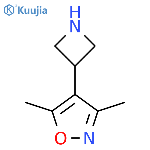 4-(azetidin-3-yl)-3,5-dimethyl-1,2-oxazole structure