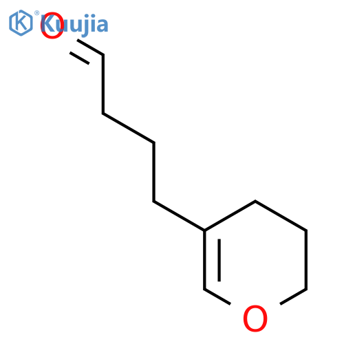4-(3,4-dihydro-2H-pyran-5-yl)butanal structure