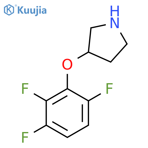 3-(2,3,6-trifluorophenoxy)pyrrolidine structure