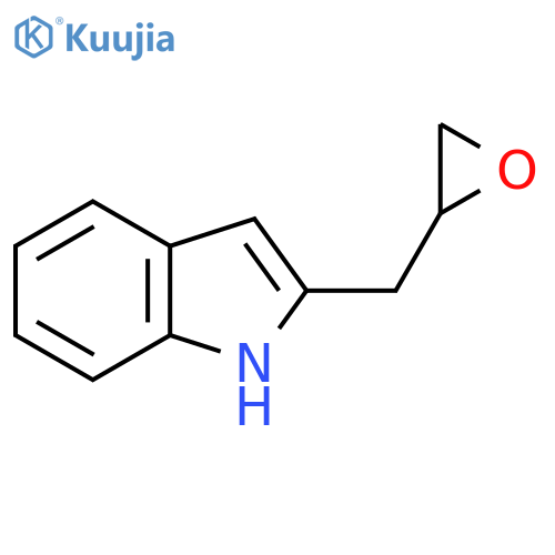 2-(oxiran-2-yl)methyl-1H-indole structure