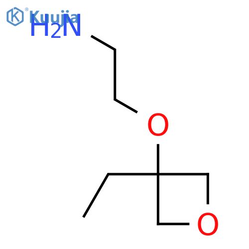 2-(3-ethyloxetan-3-yl)oxyethan-1-amine structure