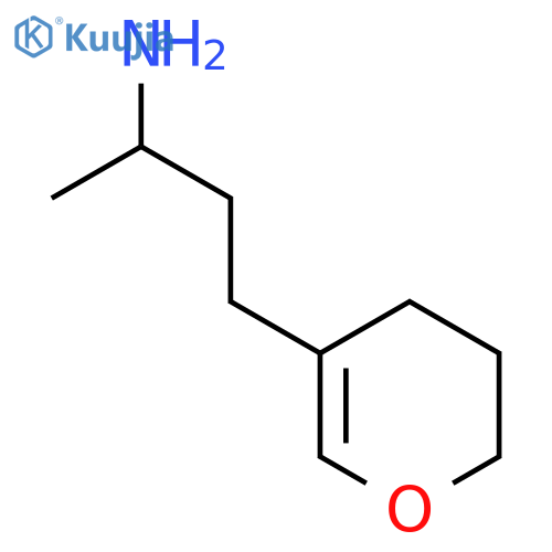 4-(3,4-dihydro-2H-pyran-5-yl)butan-2-amine structure