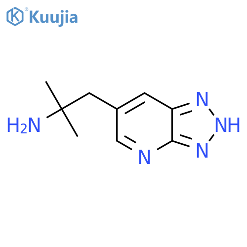 2-methyl-1-{3H-1,2,3triazolo4,5-bpyridin-6-yl}propan-2-amine structure