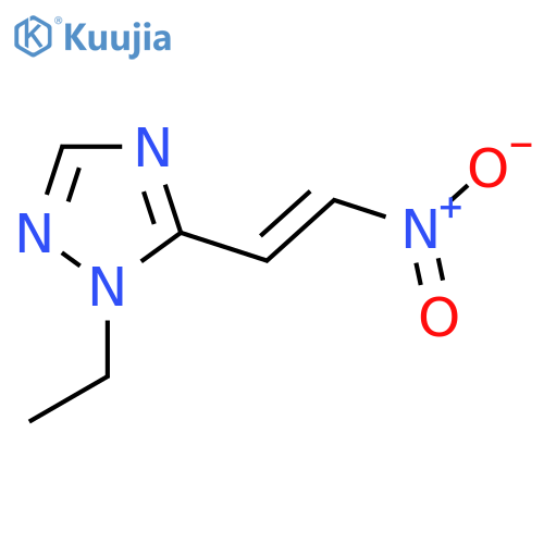 1-ethyl-5-(2-nitroethenyl)-1H-1,2,4-triazole structure