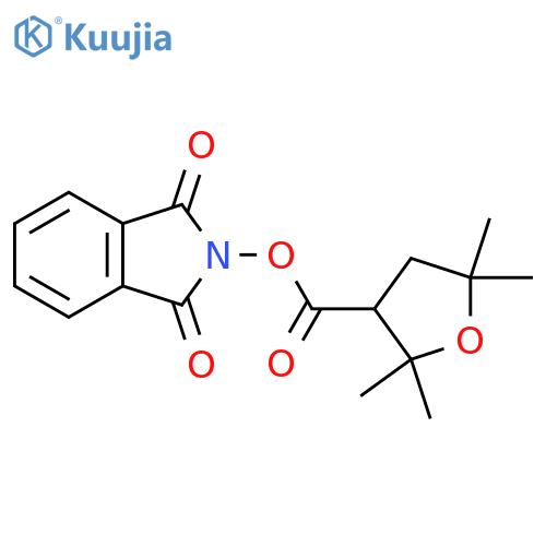 1,3-dioxo-2,3-dihydro-1H-isoindol-2-yl 2,2,5,5-tetramethyloxolane-3-carboxylate structure