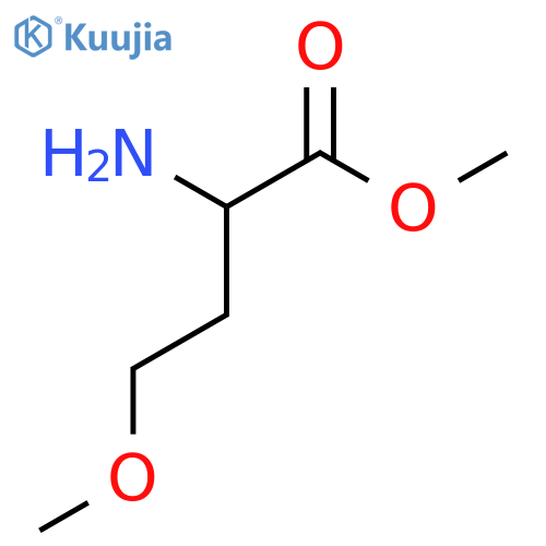 Methyl 2-amino-4-methoxybutanoate structure