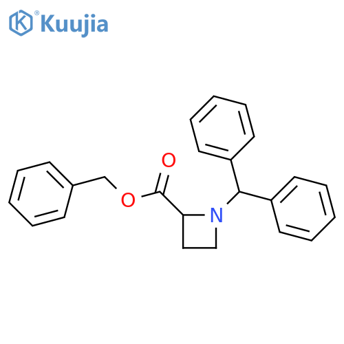 Benzyl N-Diphenylmethyl-2-azetidinecarboxylate structure