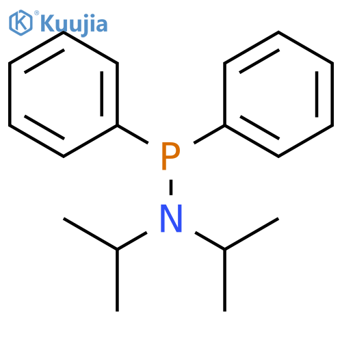 PHOSPHINOUS AMIDE, N,N-BIS(1-METHYLETHYL)-P,P-DIPHENYL- structure