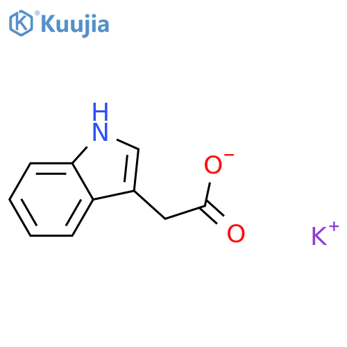 Potassium 2-(1H-Indol-3-yl)acetate structure