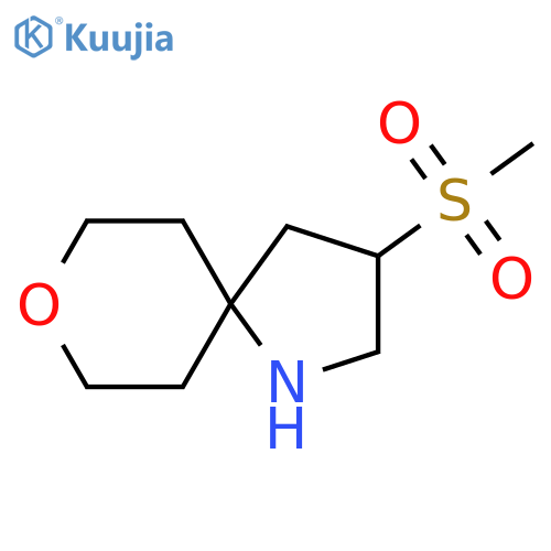 3-Methanesulfonyl-8-oxa-1-azaspiro[4.5]decane structure