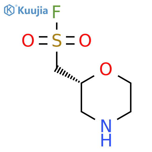 (2R)-morpholin-2-ylmethanesulfonyl fluoride structure
