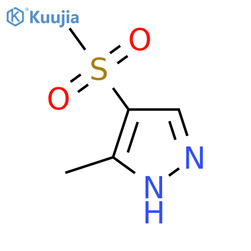4-Methanesulfonyl-3-methyl-1H-pyrazole structure