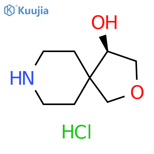 (4R)-2-oxa-8-azaspiro[4.5]decan-4-ol;hydrochloride structure