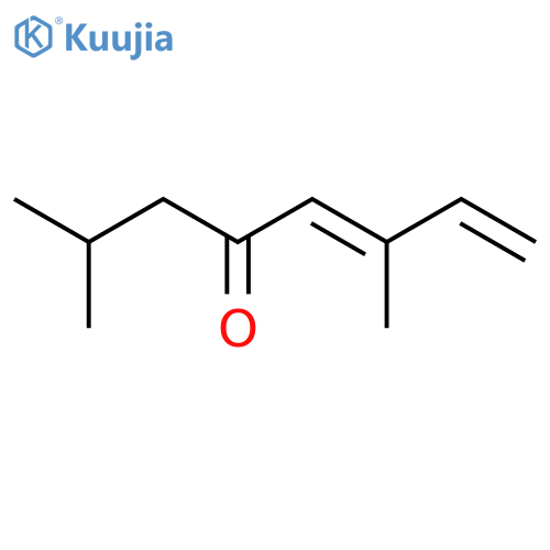 5,7-Octadien-4-one,2,6-dimethyl- structure