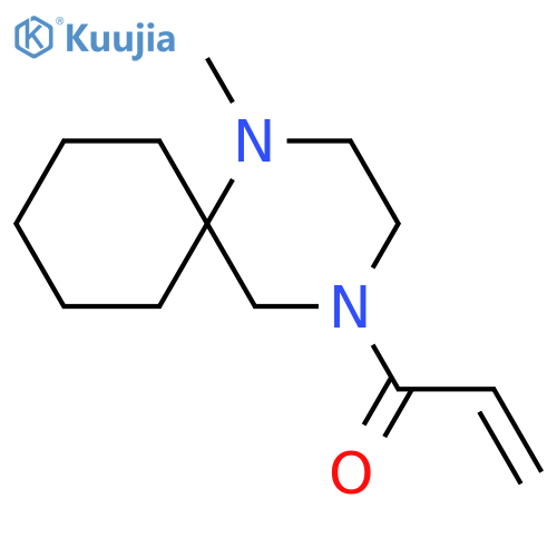 1-(1-Methyl-1,4-diazaspiro[5.5]undec-4-yl)-2-propen-1-one structure